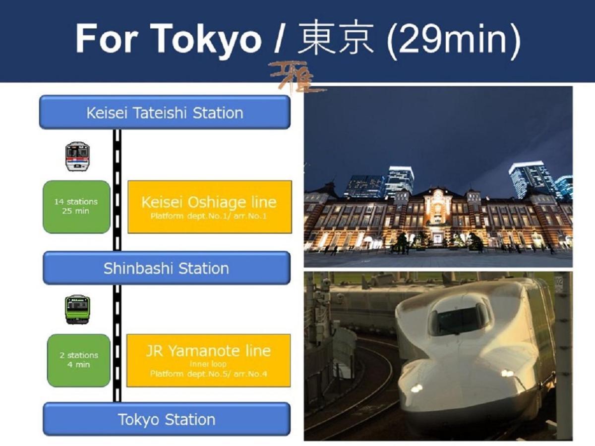 Vacation Rental Miyabi/Downtown/Tokyo Airport 외부 사진